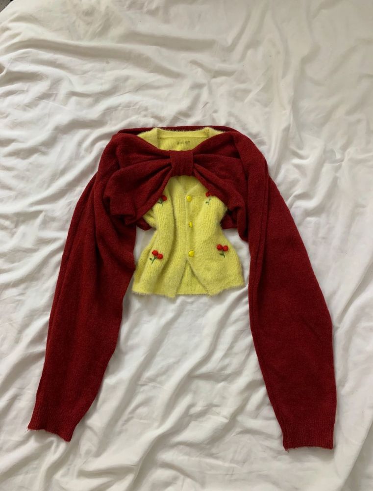 Cute Cherry Cardigan