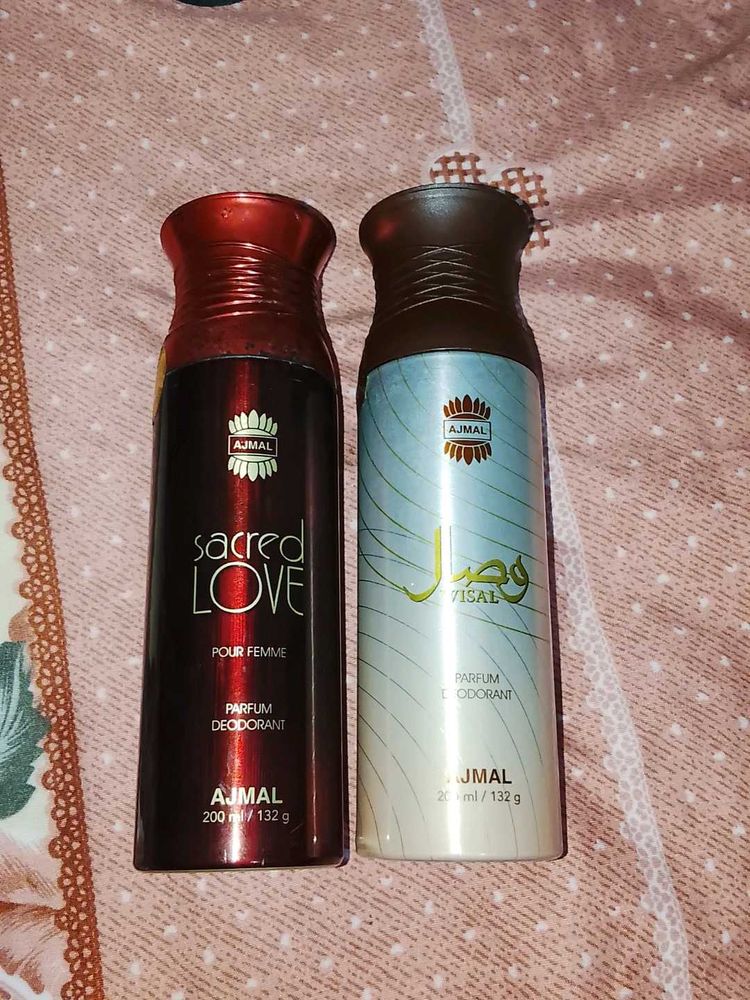 Ajmal Sacred Love &amp; Wisal Deodorant Set