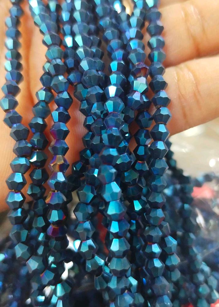 10 String 4 Mm Crystal Beads