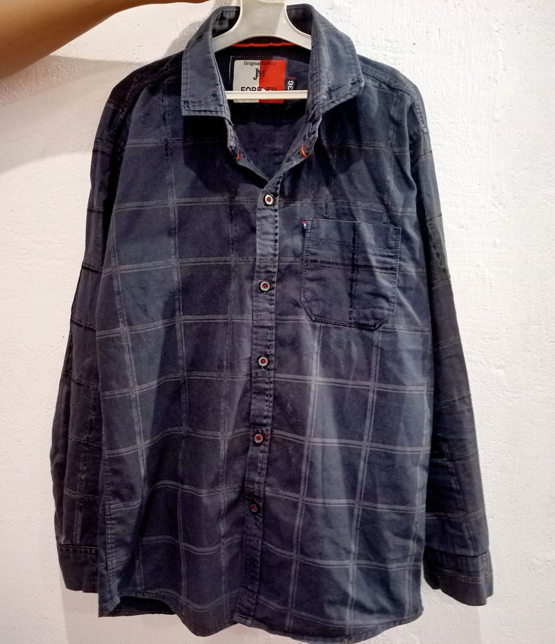 Sutra Checked Regular Fit Shirt