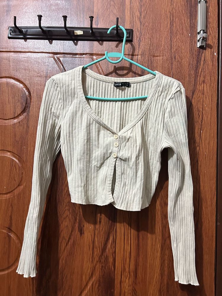 Cute Beige crop top