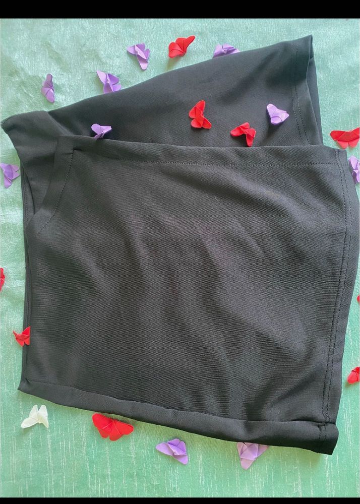 Classic Black Skorts