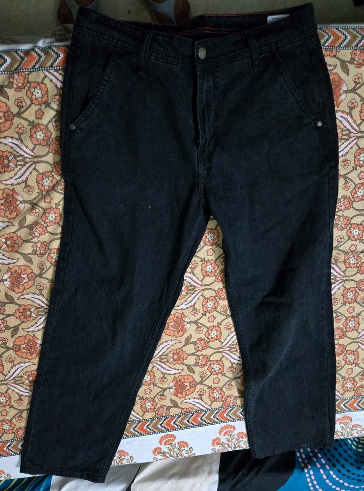 Stylish Black Denim Jeans