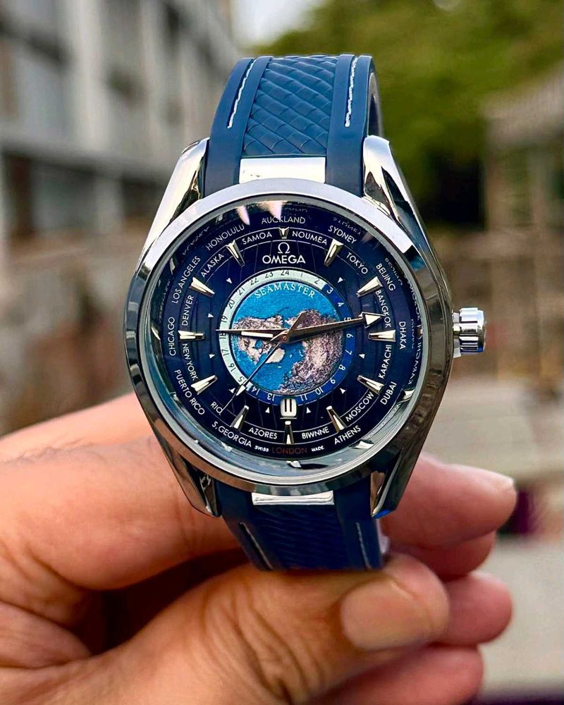 Omega Seamaster World Timer Watch