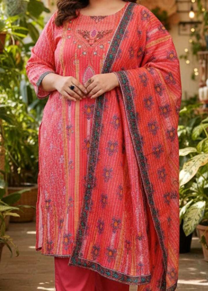 Bust 48 Elegant Embroidered Salwar Kameez