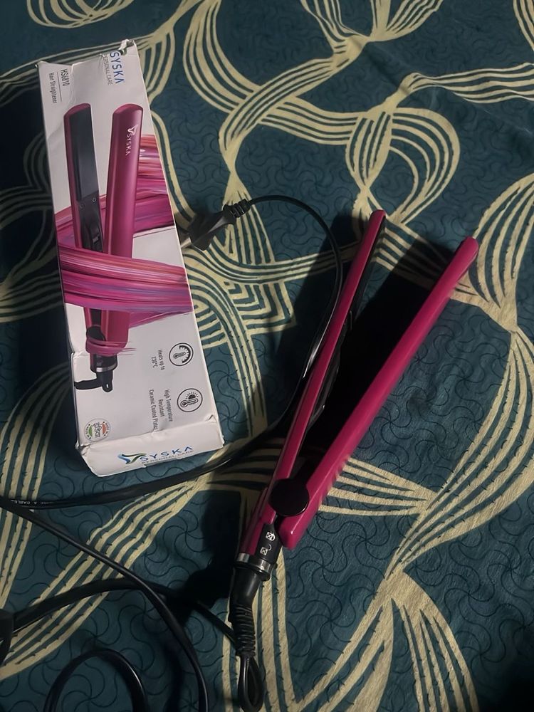 SYSKA Hair Straightener - Pink