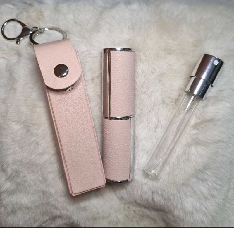 Refillable Perfume Atomizer Keychain
