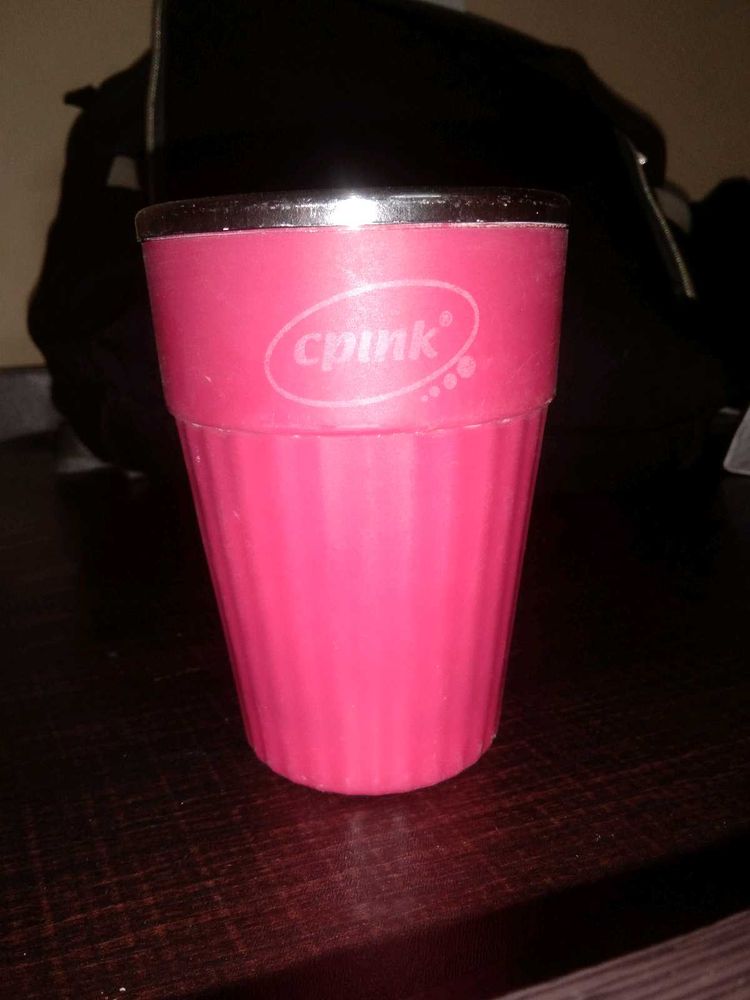 Steel tumbler