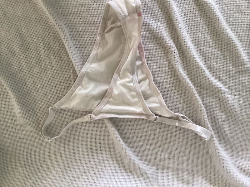 Women's White Thongs