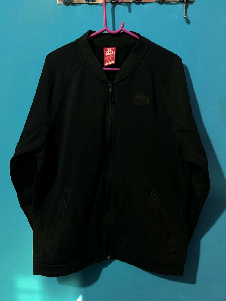 Kappa Black Zip-Up Jacket