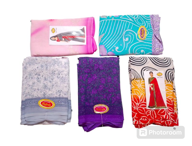 Pack Of 10 Saree