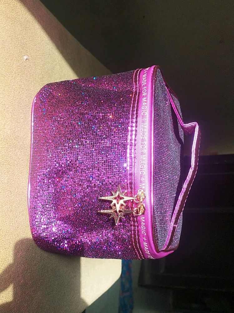 Colorbar Glitter Vanity Bag Brand New