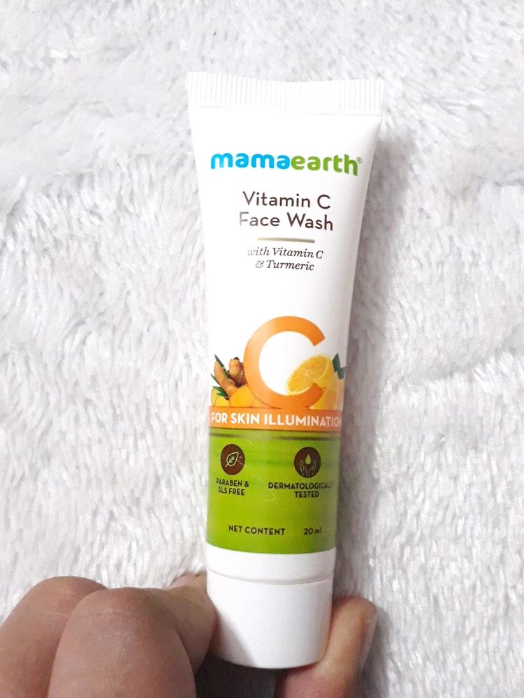 Mamaearth Vitamin C Face Wash Mini pack