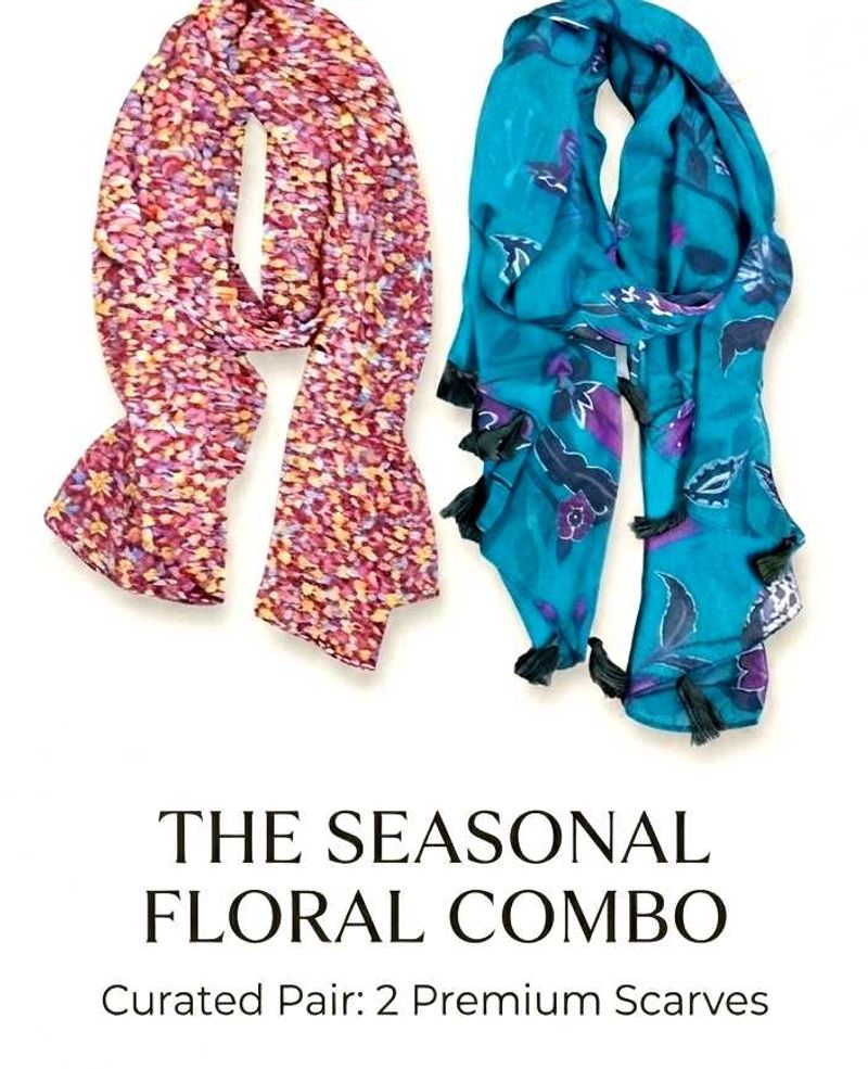 Beautiful Combo of Two Scarfs