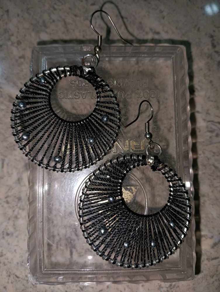 Unique Woven Hoop Earrings