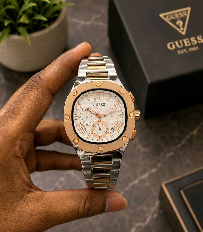 Guess Watch - Rose Gold &amp; Silver