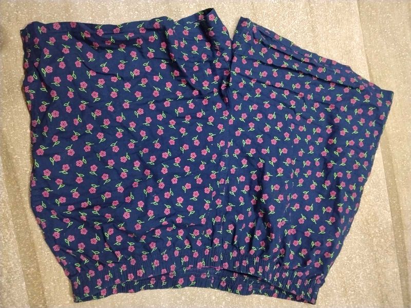 Cute Floral Print shorts with crop top free