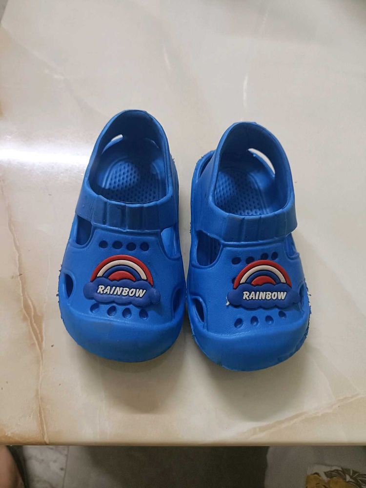 pair of clogs n shoes