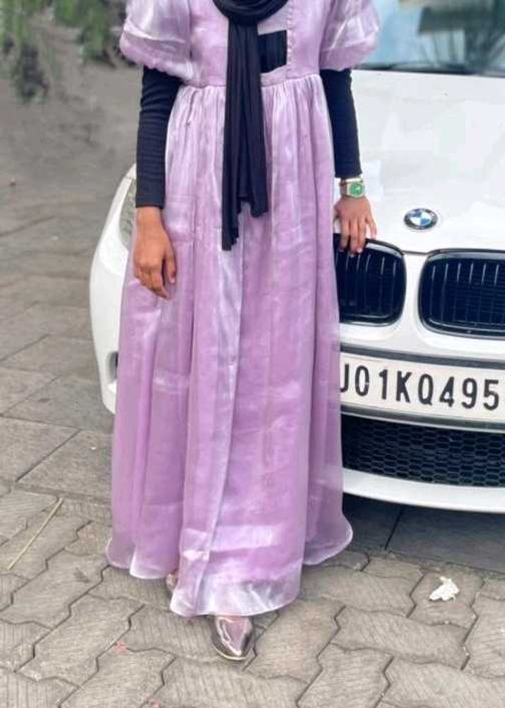 Elegant Lavender Gown