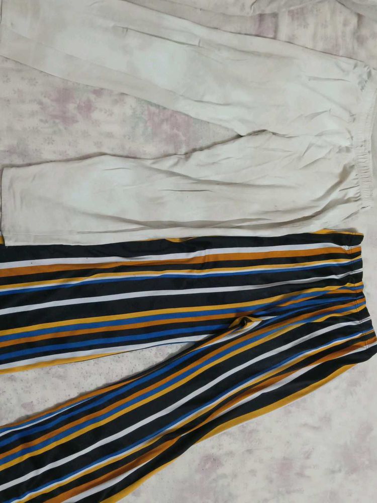 Stylish Striped &amp; White payjamas💯❤️✨