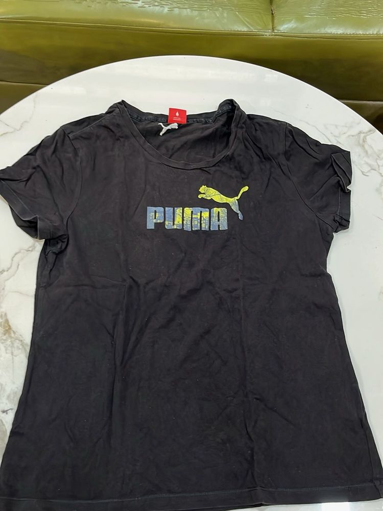 Puma Graphic Tee - Black