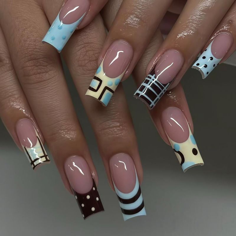 Unique French Tip Nail Designs