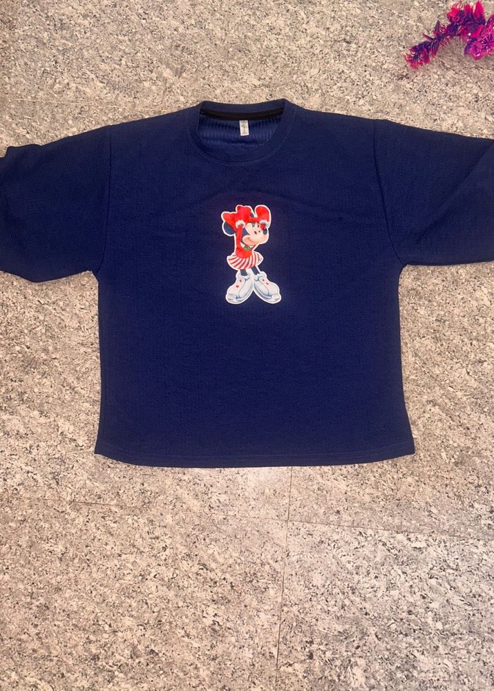 Minnie Mouse crop Top