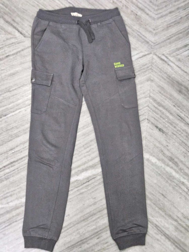 GIRLS Gray Cargo Joggers