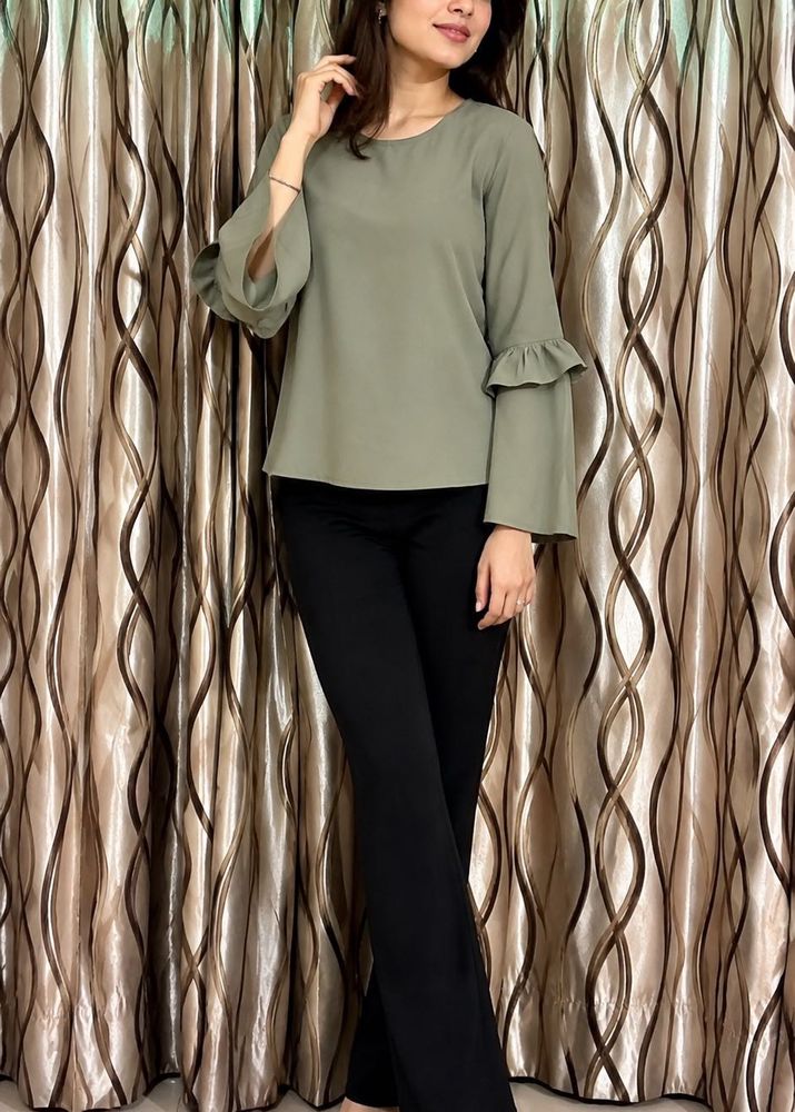 Stylish Bell Sleeve Top