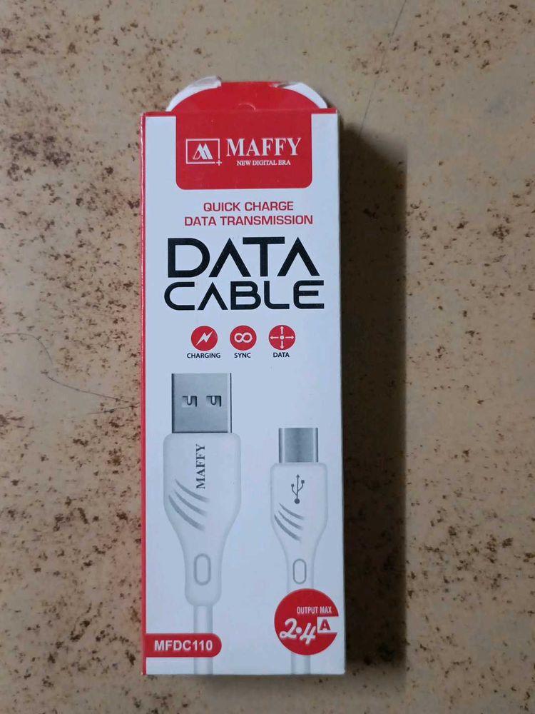 Maffy MFDC110 2.4A Max TypeC Data Cable