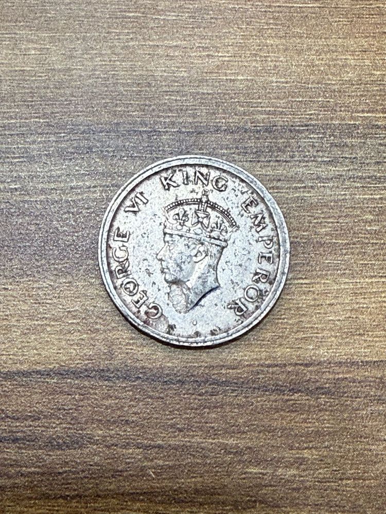 Vintage King George VI Coin 1947