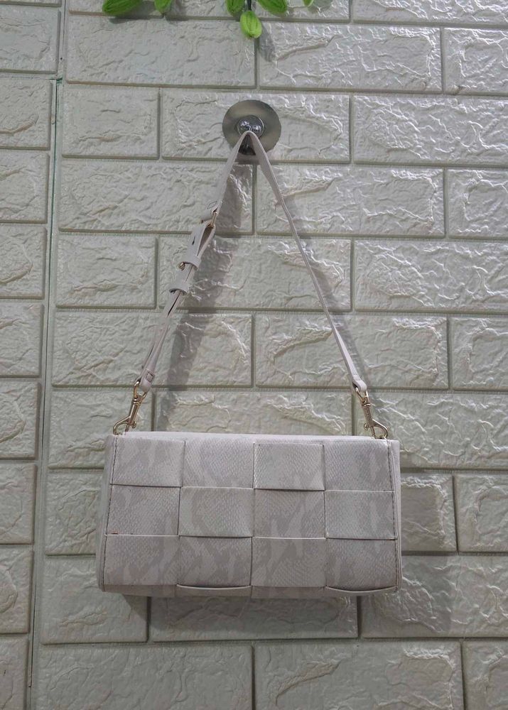 Charles &amp; Keith Woven Clutch Bag