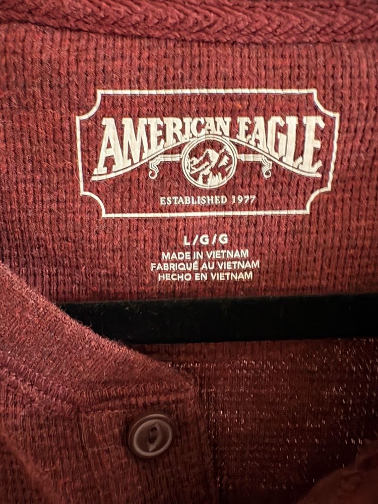American Eagle Henley Shirt