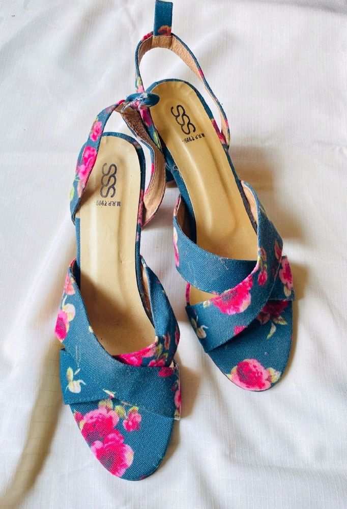 floral sandals