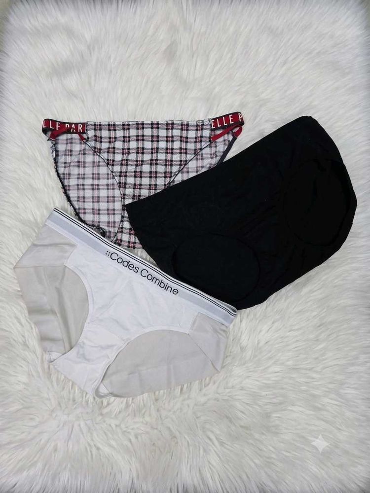 Combo of 3 Briefs/Panty