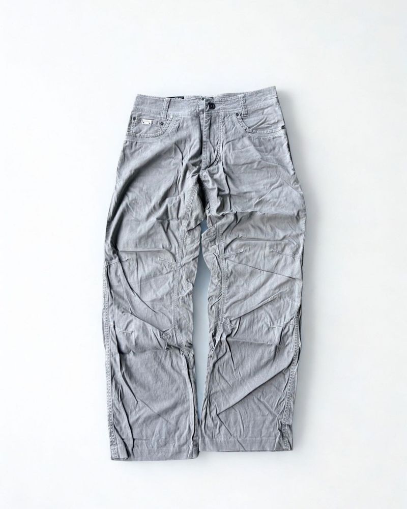 Men's Grey Cargo Pants