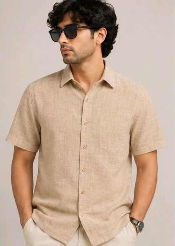 Linen club shirt