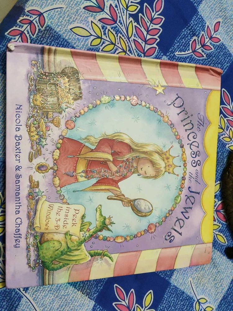 Princess and the jewels 3D window pop up book