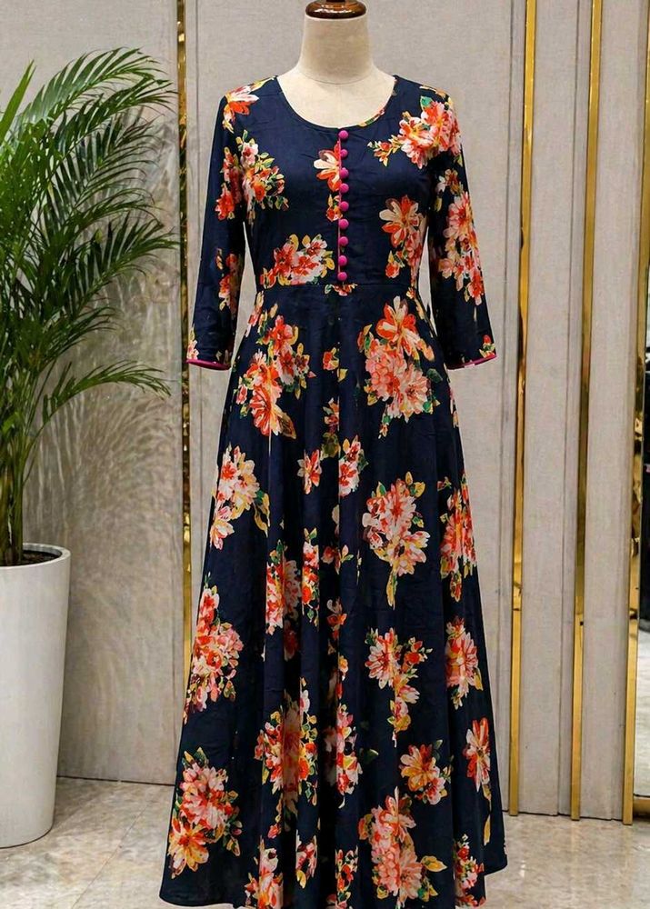 flare anarkali suit