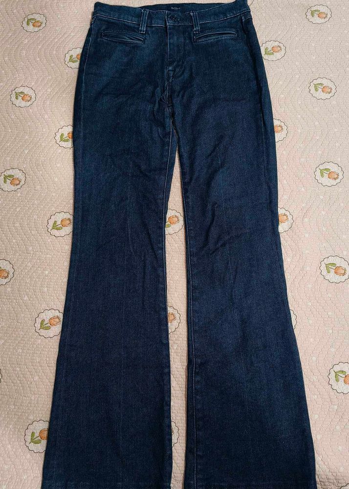 Dark Wash Flared Jeans