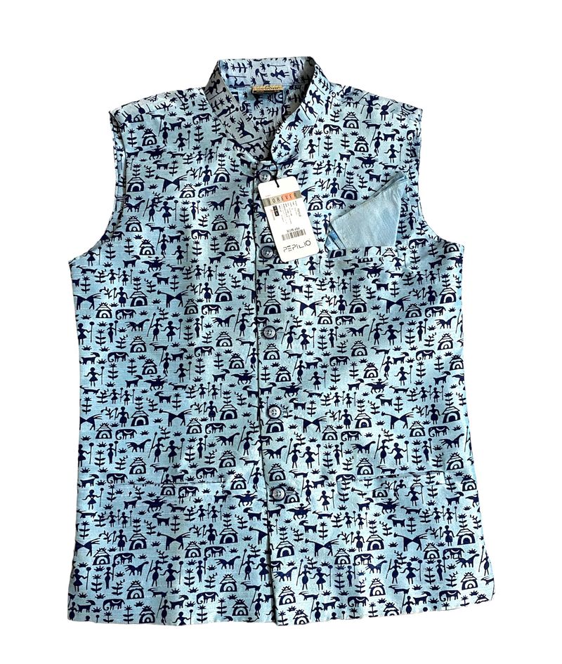 Men Ethnic Half Jacket