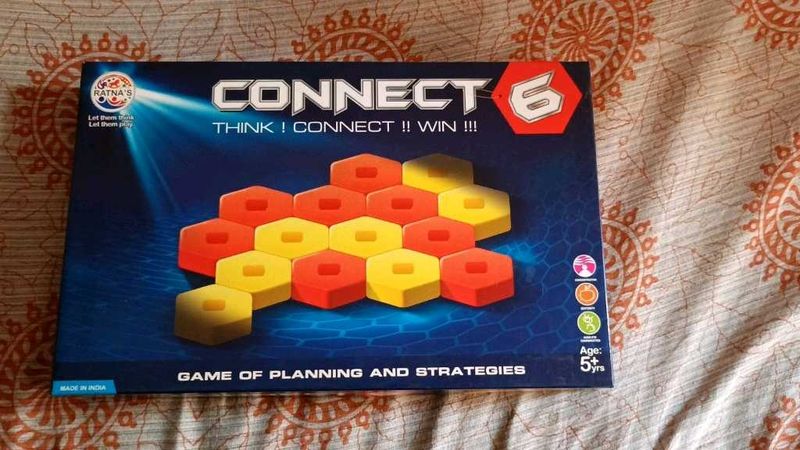Connect 6 Strategy Board Game