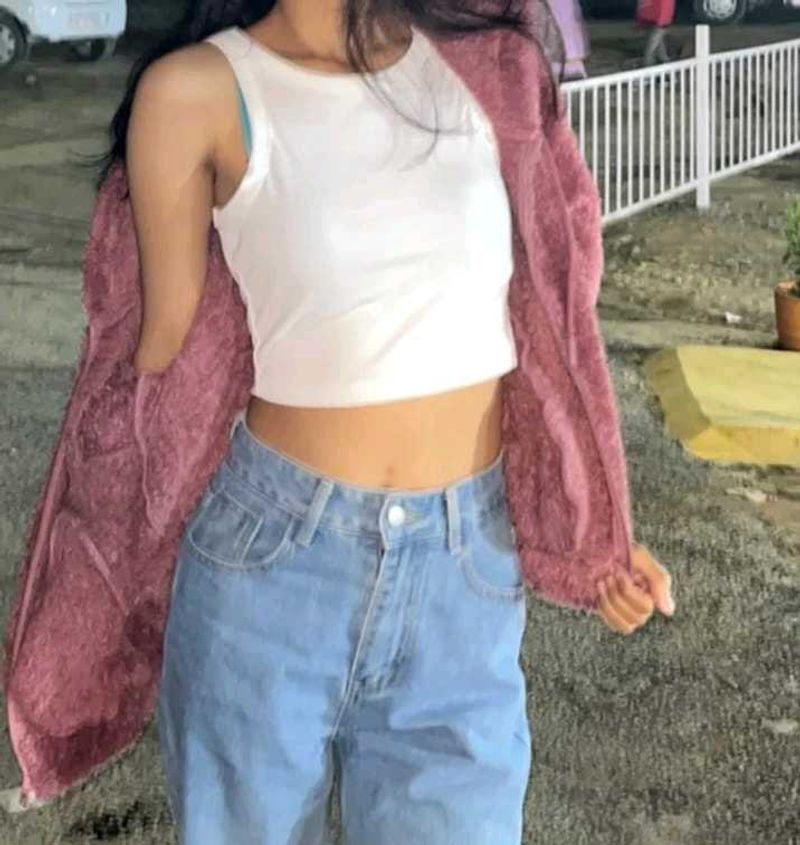 White tank top
