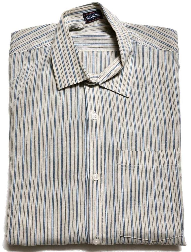 Classic Striped Button-Down Shirt