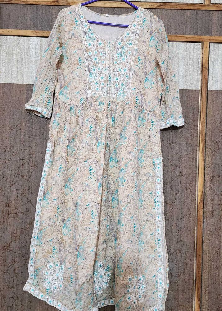 Cotton Frock Suit