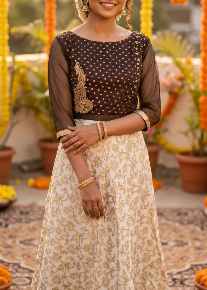 Elegant Indian gown new