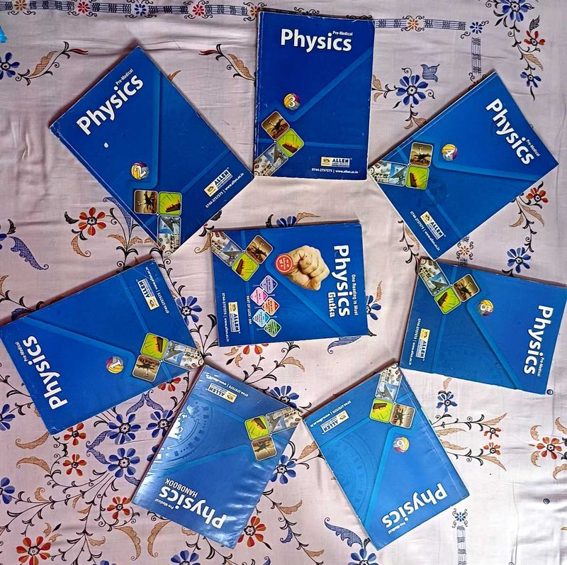 ALLEN NEET PHY Complete Set+ Handbook+Gutka+ SOLN