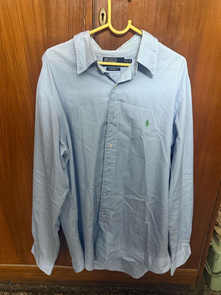 Men's Light Blue Polo Shirt