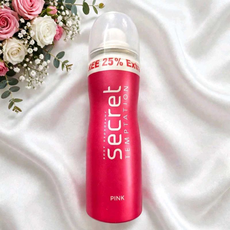 Secret Temptation Pink Body Deodorant