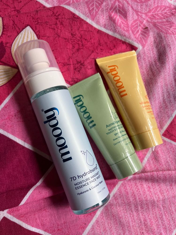 Moody Face Mist &amp; Creams Set
